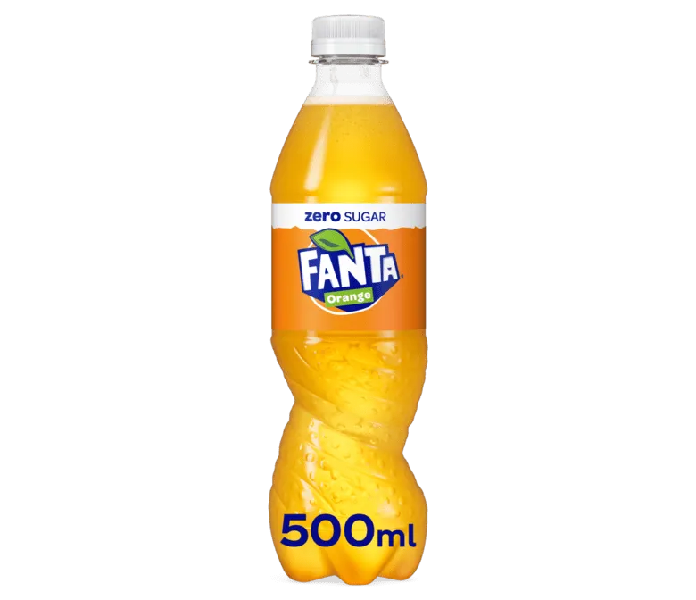 Fanta orange zero sugar 500ml